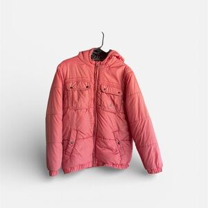Jordan Red Grid Pattern Jacket
